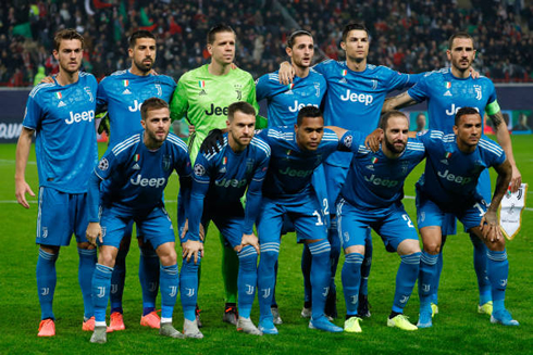 Juventus starting eleven in Lokomotiv vs Juventus in the UCL in 2019