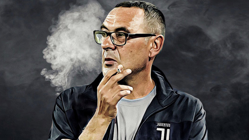 Maurizzio Sarri smoking wallpaper