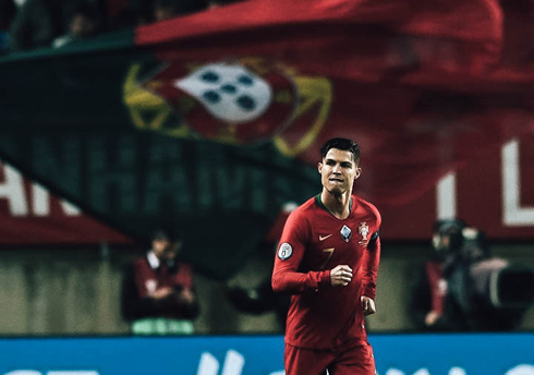 Cristiano Ronaldo chasing a new record for Portugal