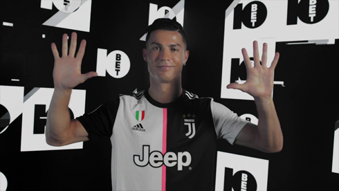Cristiano Ronaldo and Juventus partnership with 10bet