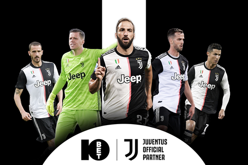 Juventus and 10bet poster marketing