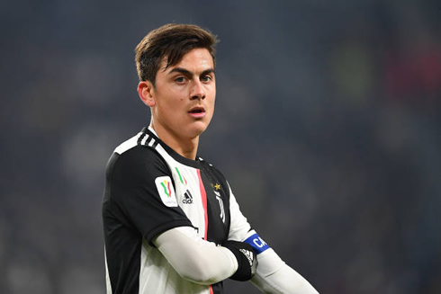 Paulo Dybala in Juventus in 2020