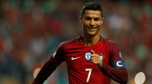 Cristiano Ronaldo happy to play for Portugal