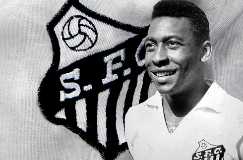 Pele - Santos legend in football