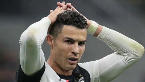 Cristiano Ronaldo worried in Juve