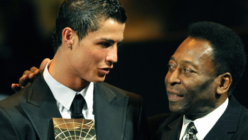 Cristiano Ronaldo and Pelé