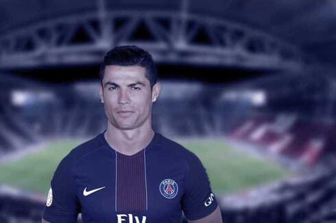 Cristiano Ronaldo PSG teaser wallpaper