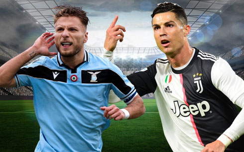 Immobile and Cristiano Ronaldo top scorer in the Serie A