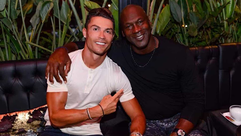 Cristiano Ronaldo and Michael Jordan