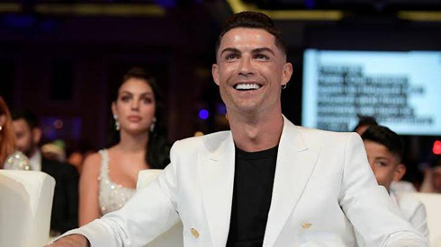 Cristiano Ronaldo attending an event