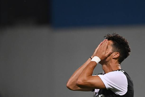 Cristiano Ronaldo unhappy with Juventus result