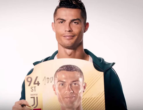 Cristiano Ronaldo 94 player rating in FIFA