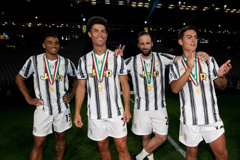 Danilo, Cristiano Ronaldo, Higuaín and Dybala