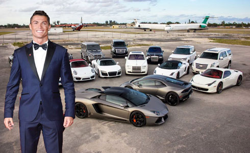 Cristiano Ronaldo car collection