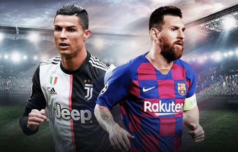 Cristiano Ronaldo vs Lionel Messi wallpaper