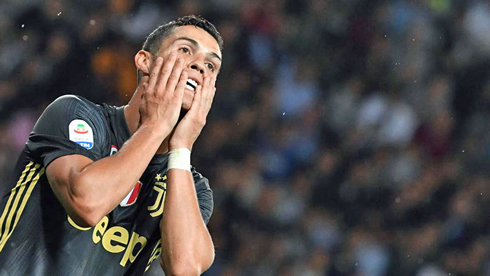 Cristiano Ronaldo reaction in Juventus