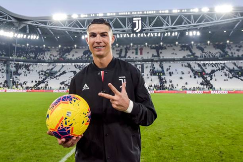 Cristiano Ronaldo takes his hat-trick ball game home