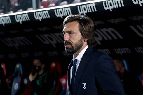 Andre Pirlo in Juventus bench