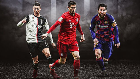 Cristiano Ronaldo, Lewandowski and Messi, who is the best in the world