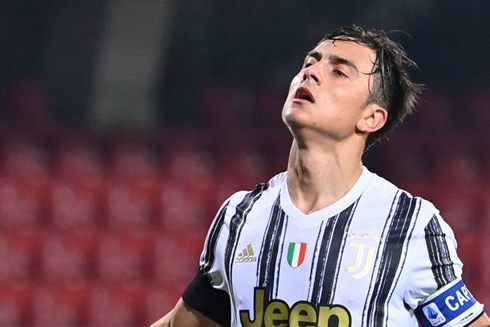 Dybala frustration in his face