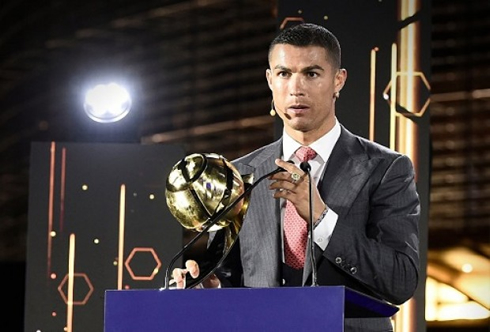 Cristiano Ronaldo speech after receiving the award
