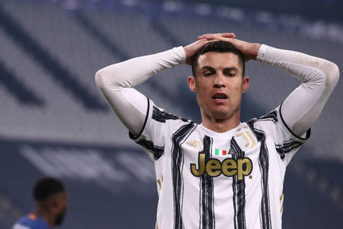 Cristiano Ronaldo frustration as Juventus goes out of the Champions League