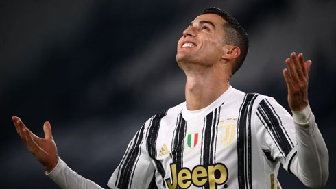 Cristiano Ronaldo in Juventus in 2021