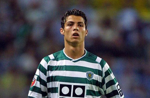 Cristiano Ronaldo in Sporting Lisbon