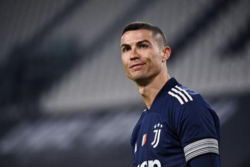 Cristiano Ronaldo Juventus forward in 2021