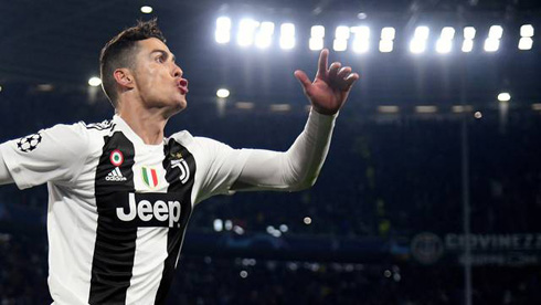 Cristiano Ronaldo happy in Turin