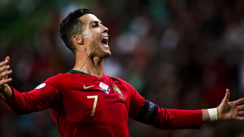 Cristiano Ronaldo winning games for Portugal