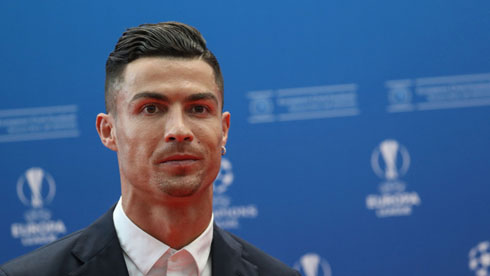 Cristiano Ronaldo attending an event