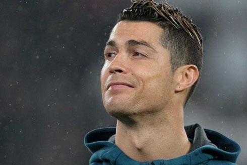 Cristiano Ronaldo looking confident