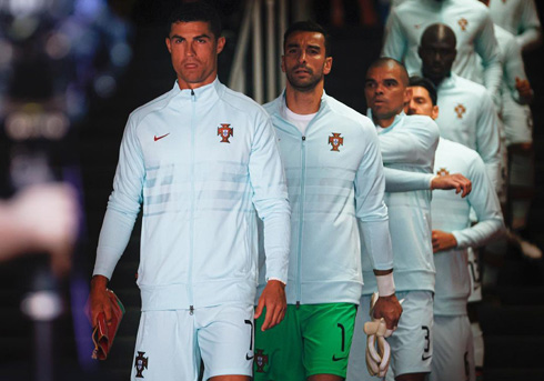 Cristiano Ronaldo leading Portugal in the EURO 2020