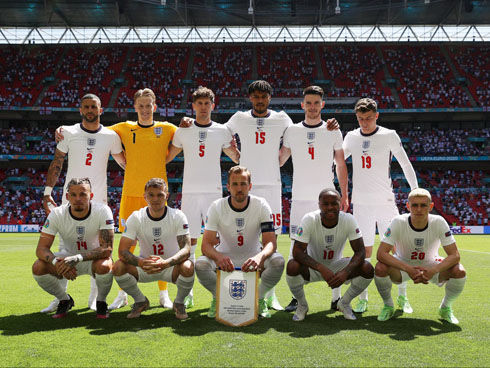 England National Team at the EURO 2020