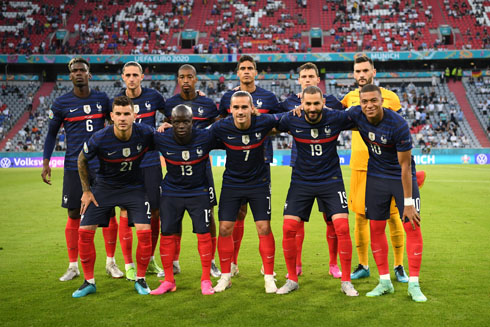 France National Team at the EURO 2020