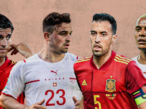 Spain vs Switzerland in the EURO 2020