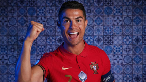 Cristiano Ronaldo Portugal face