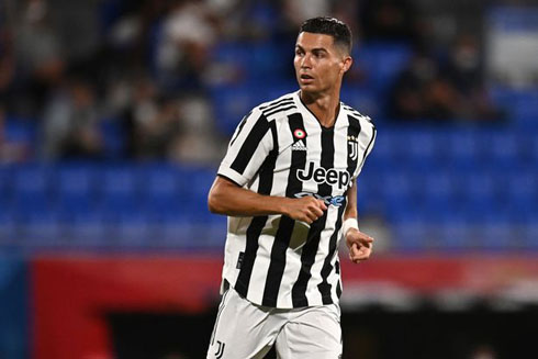 Cristiano Ronaldo in action for Juventus in 2021