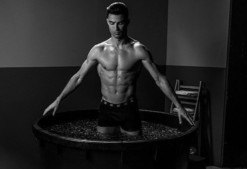 Cristiano Ronaldo ice baths and muscle recovery