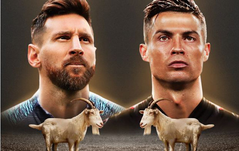 Cristiano Ronaldo and Messi GOAT