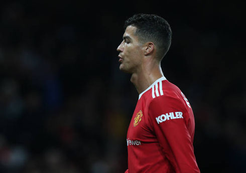 Cristiano Ronaldo not happy at United