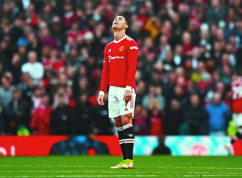 Cristiano Ronaldo feeling lost at Old Trafford
