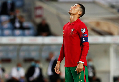 Cristiano Ronaldo looking for inspiration