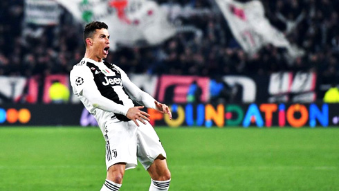 Cristiano Ronaldo in Juventus 3-0 Atletico Madrid