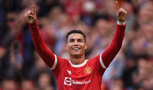 Cristiano Ronaldo in Man United in 2022