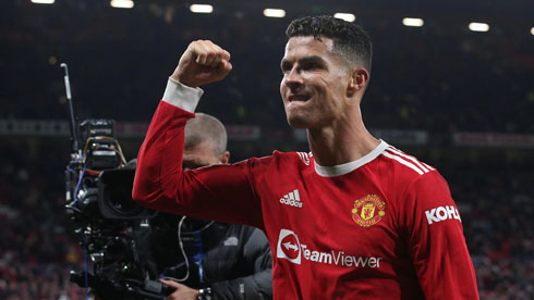 Cristiano Ronaldo determination for Man United