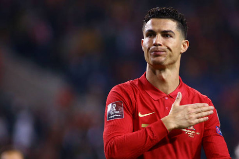 Cristiano Ronaldo reaffirming his love for his country