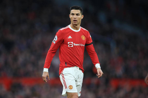 Cristiano Ronaldo in Man United in 2022