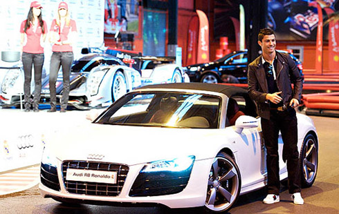 Cristiano Ronaldo gifted another Audi